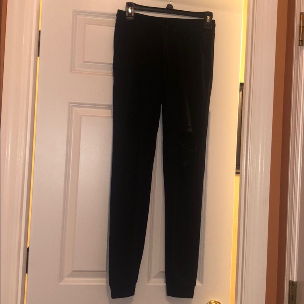 Black joggers